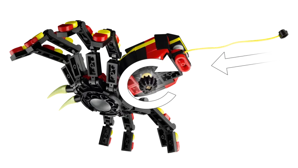 LEGO Creator 3 in 1 31159 Wild Animals Surprising Spider 4 1024x576