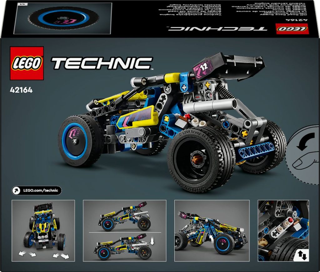 LEGO Technic 42164 Off Road Race Buggy box back 1024x871