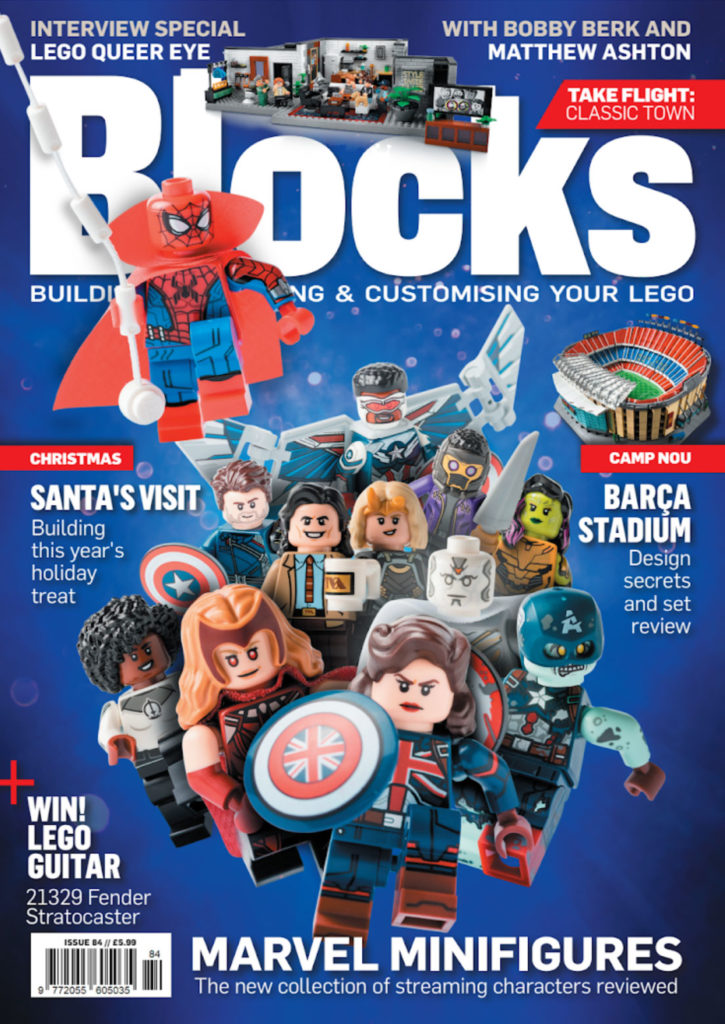 Blocks magazine 84 LEGO Marvel Queer Eye