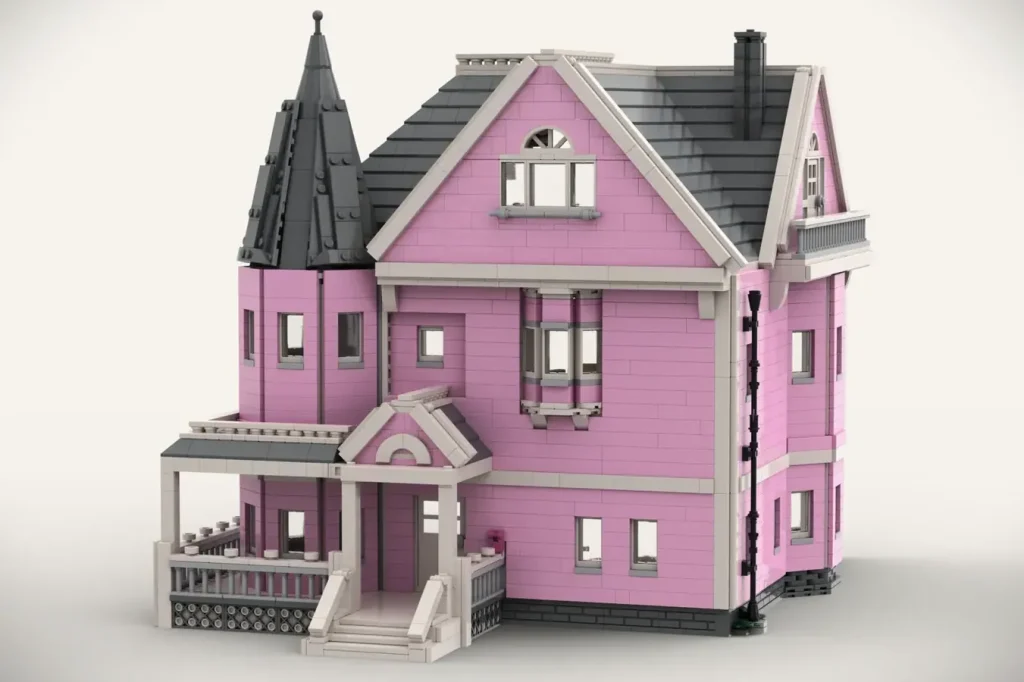 LEGO Ideas pink palace coraline 1 1024x682