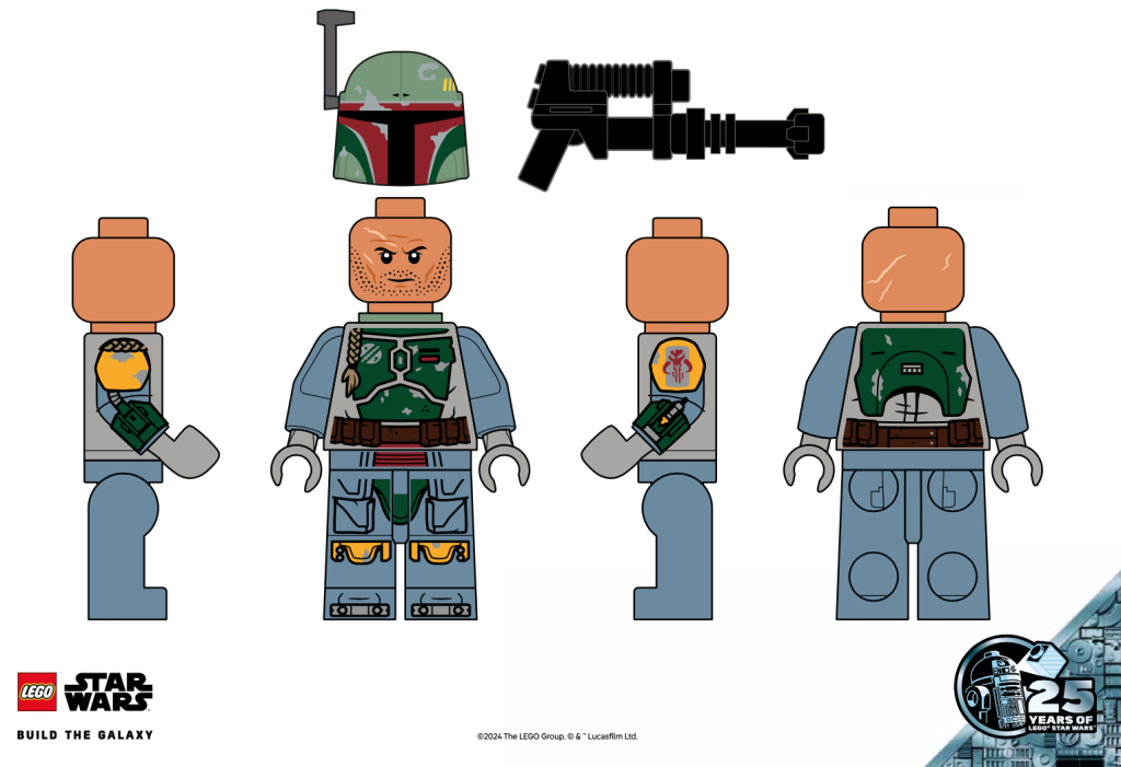 LEGO Star Wars 25 Second Film Festival Minifigure Sheet 5 1024x701