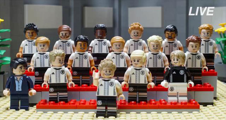 First look at 71014 LEGO DFB German Football Team Minifigure Series