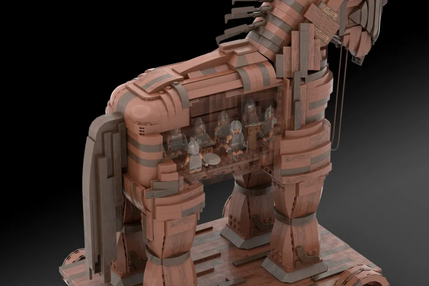 LEGO Ideas Trojan Horse 4