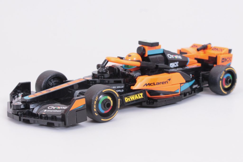 LEGO Speed Champions 76919 2023 McLaren Formula 1 Car review 3 1024x683