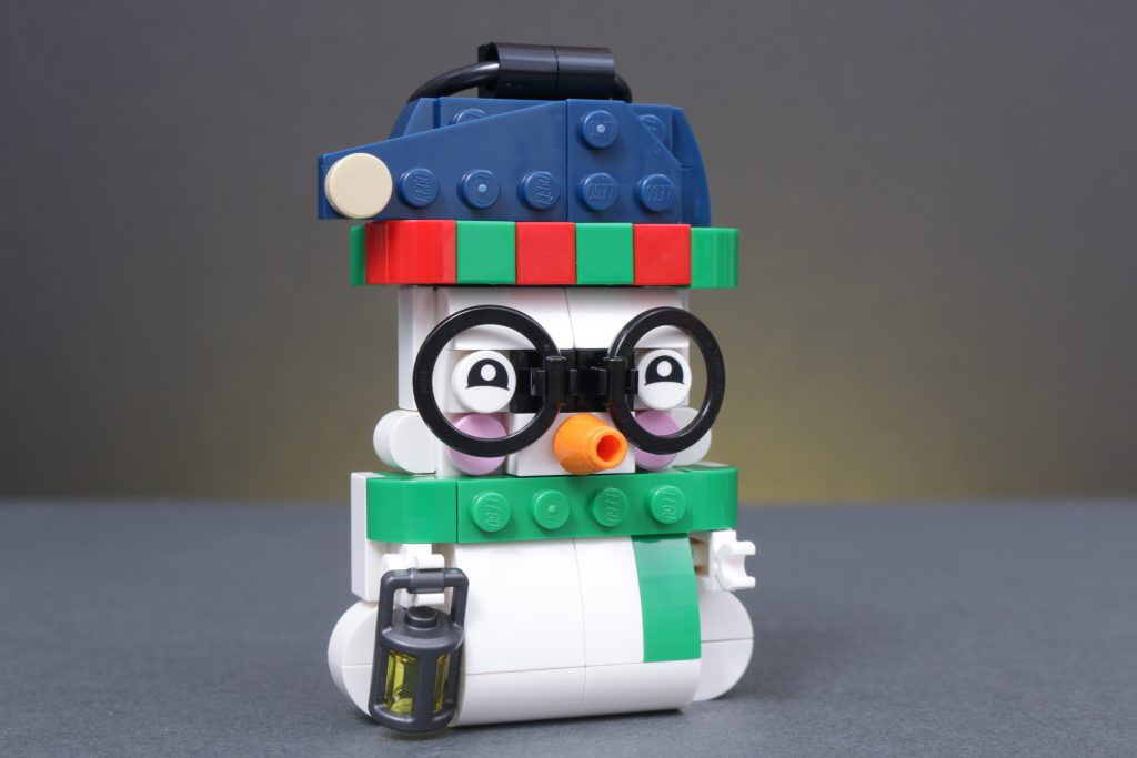 LEGO Christmas 2025 sets 40812 Snowman Ornaments 40809 Festive Gingerbread House 40820 Up Scaled Santa Minifigure 40806 Gingerbread AT AT Walker review 2 1024x683
