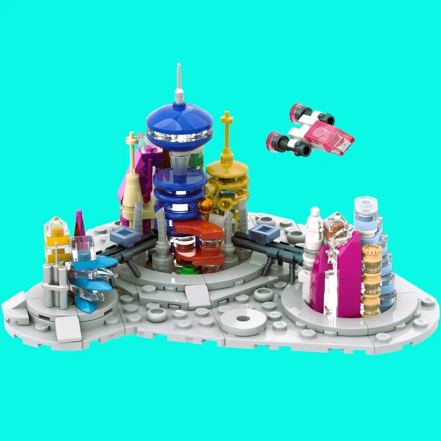LEGO Ideas tobykneobi city in the craters
