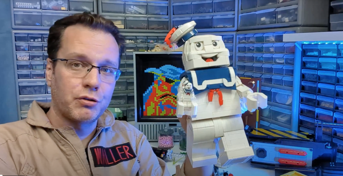 Build your own LEGO Ghostbusters Stay Puft Marshmallow Man