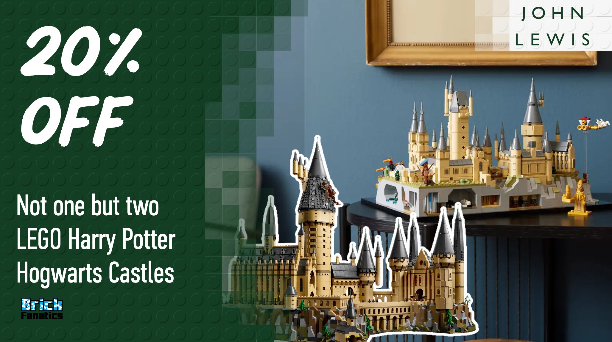 Not one but two LEGO Harry Potter Hogwarts Castles on offer at John Lewis