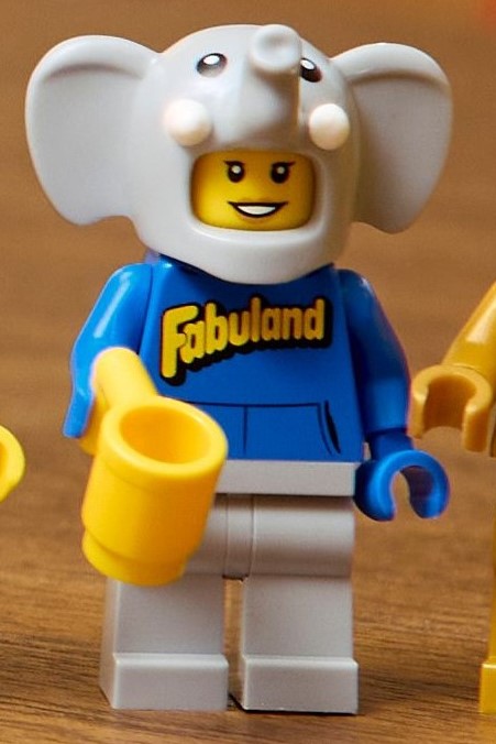 LEGO Ideas 21358 fabuland elephant cosplayer