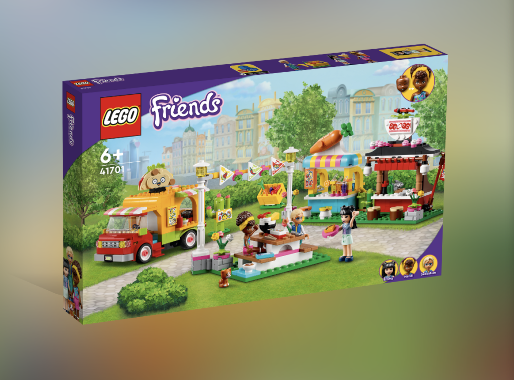 LEGO Friends 41701 Street Food Market 1 1024x757
