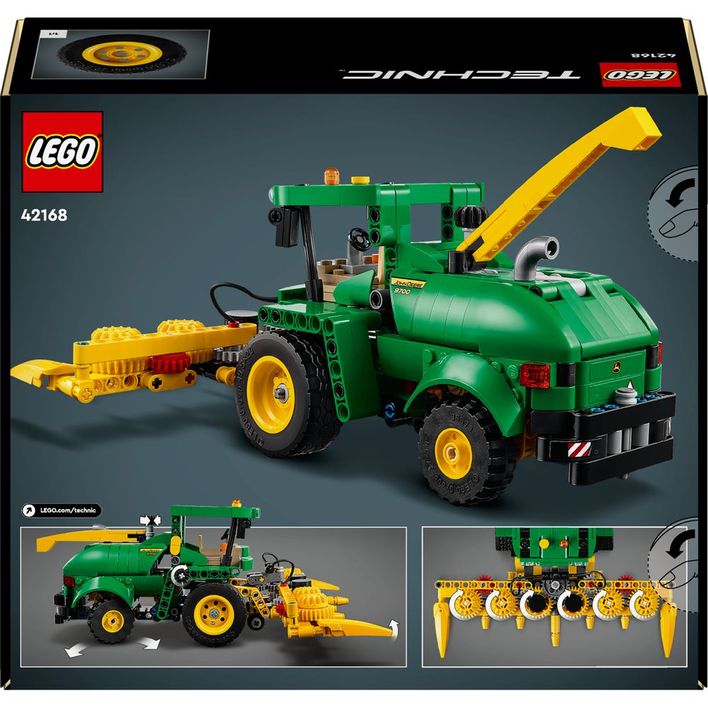 LEGO Technic 42168 John Deere 9700 Forage Harvester box back
