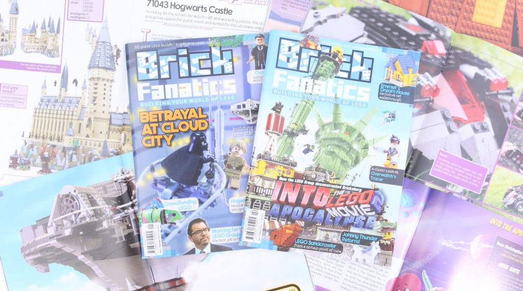 Brick Fanatics Magazine Issue 1 and 2 bundle available now