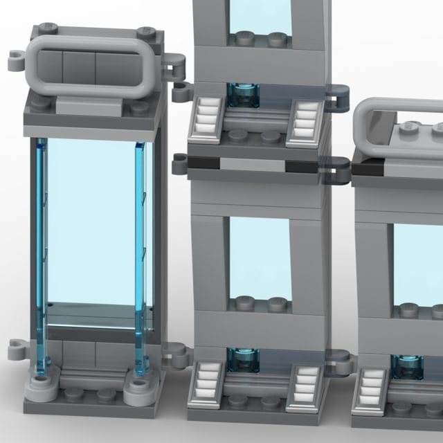 LEGO Marvel Hall of Armour combination 2