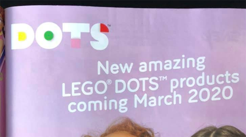 LEGO DOTS theme arriving in March