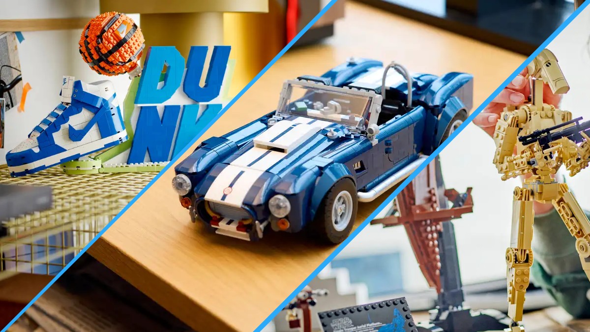 Five new LEGO sets and three possible freebies, available now
