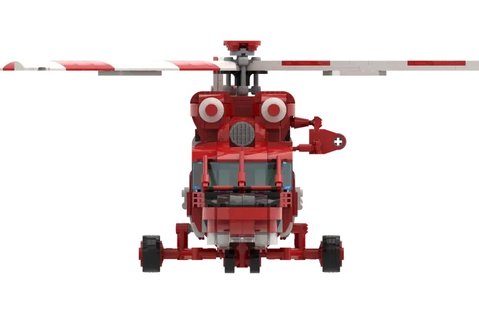 LEGO Ideas Polish Falcon Resque Service 5