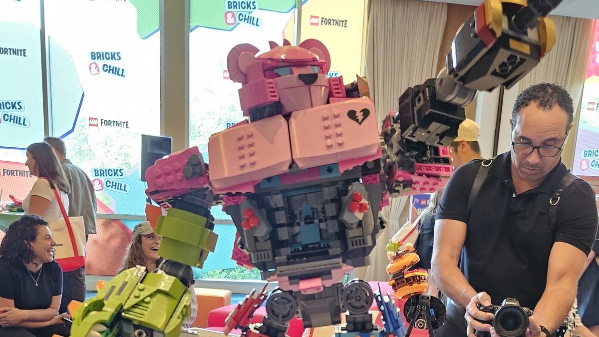 First look at massive LEGO Fortnite mech set in person