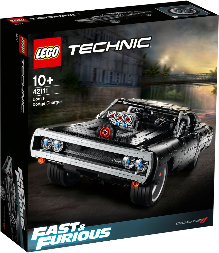 LEGO Technic Fast Furious 42111 Doms Dodge Charger 11