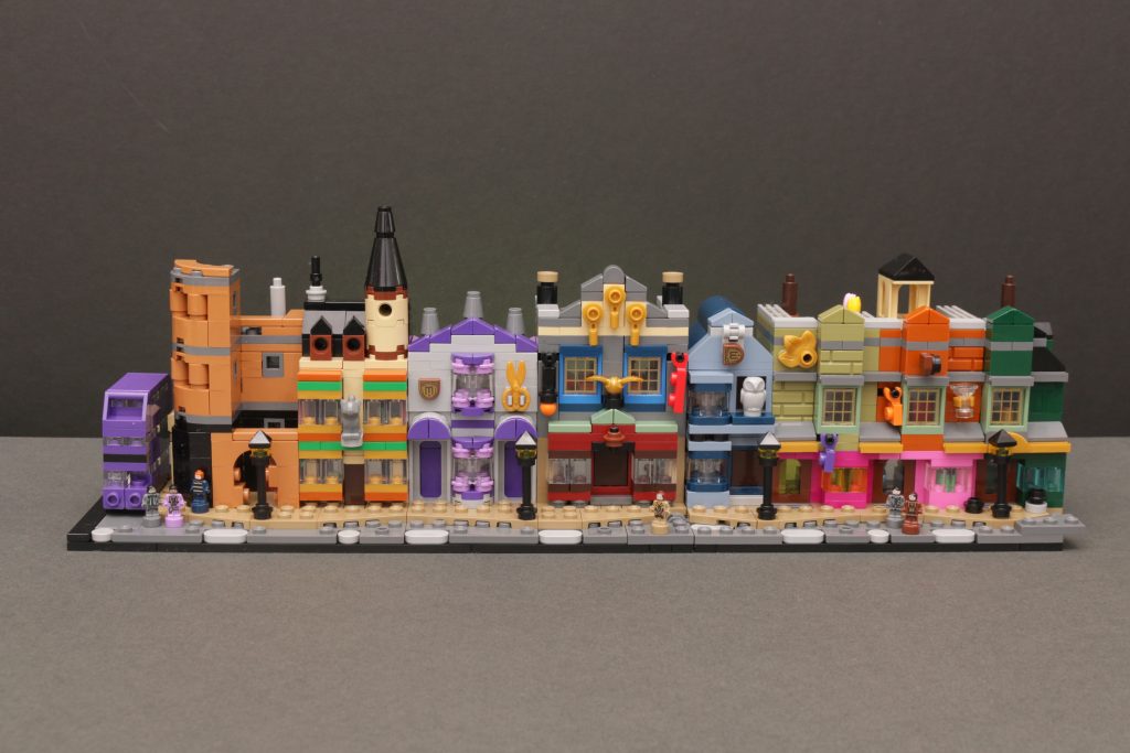 LEGO Harry Potter 76444 Diagon Alley Wizarding Shops review 70 1024x683