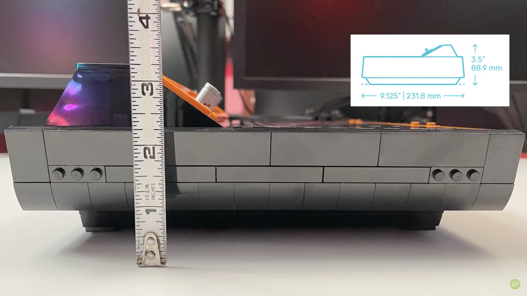 LEGO ICONS 10306 Atari 2600 measurements 2 1024x576
