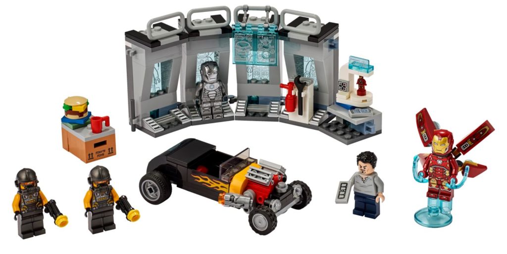 LEGO Marvel 76125 Hall of Armor 3