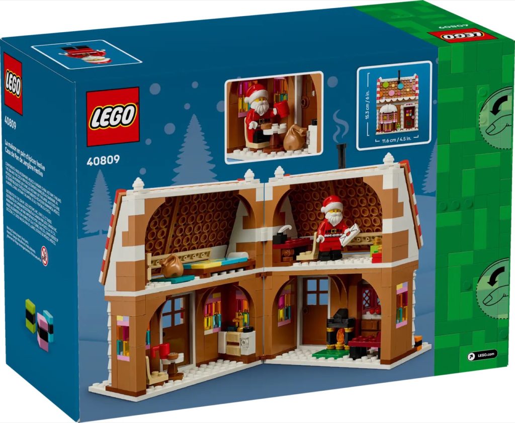 LEGO 40809 Festive Gingerbread House 8 1024x841