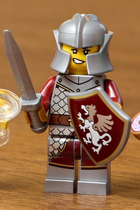 LEGO Ideas 21358 female griffin knight