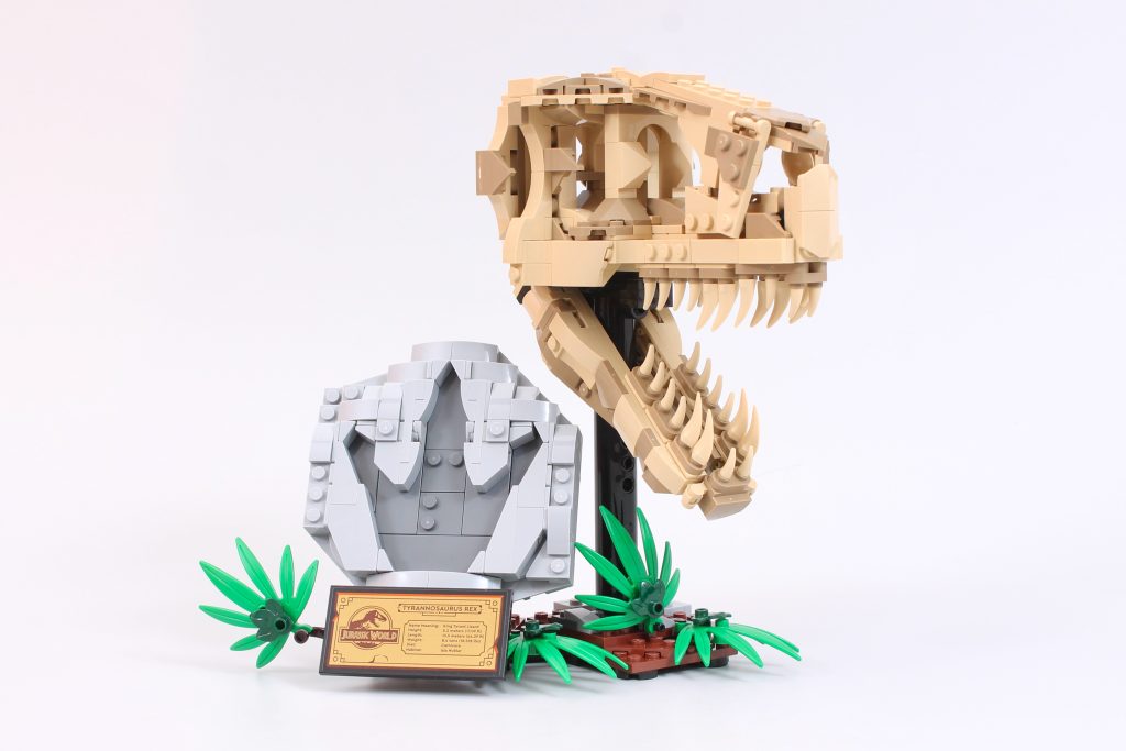 LEGO Jurassic World 76964 Dinosaur Fossils T. rex Skull review 1 1024x683
