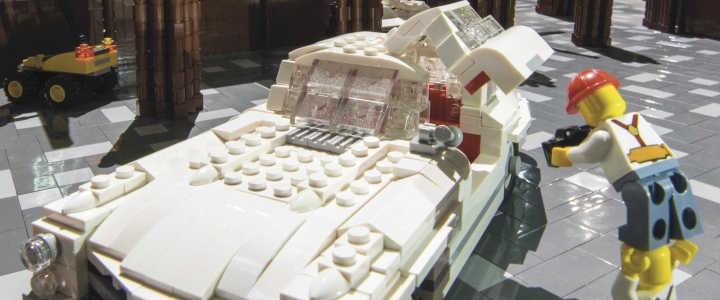 Bricks in Motion LEGO exhibition at Chester Cathedral