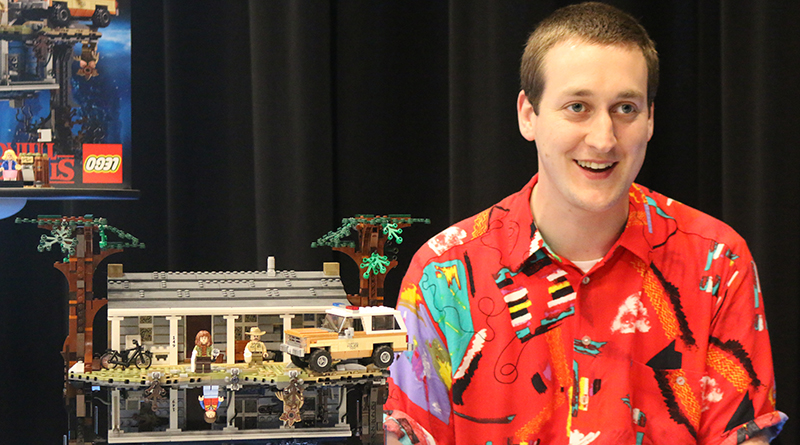 Designing LEGO 75810 The Upside Down as a Stranger Things fan