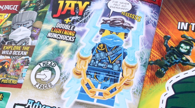 Score a free Island Jay minifigure in next month's LEGO NINJAGO magazine