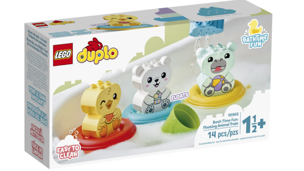Three LEGO DUPLO Bath Time Fun sets have been revealed