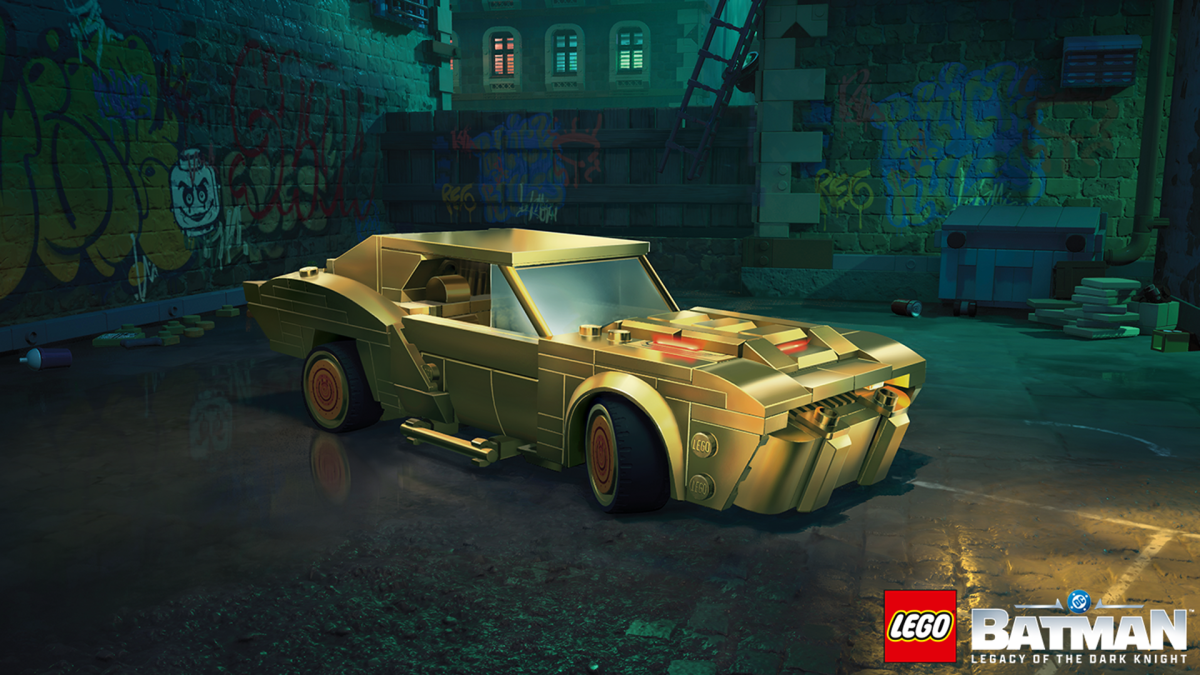 LEGO Batman  Legacy of the Dark Knight The Batman Batmobile Gold 1200x675