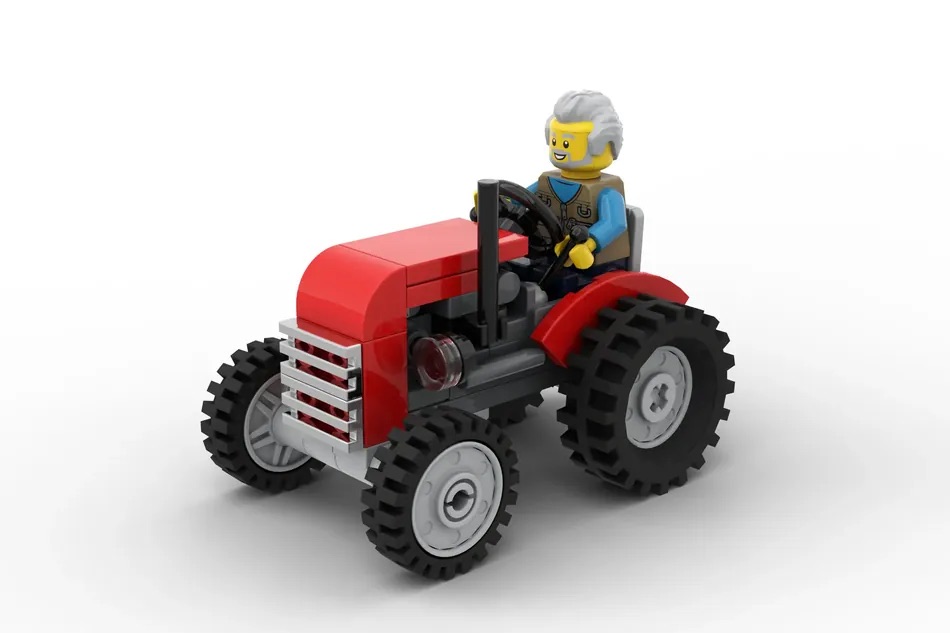 LEGO Ideas Classic Tractor 12