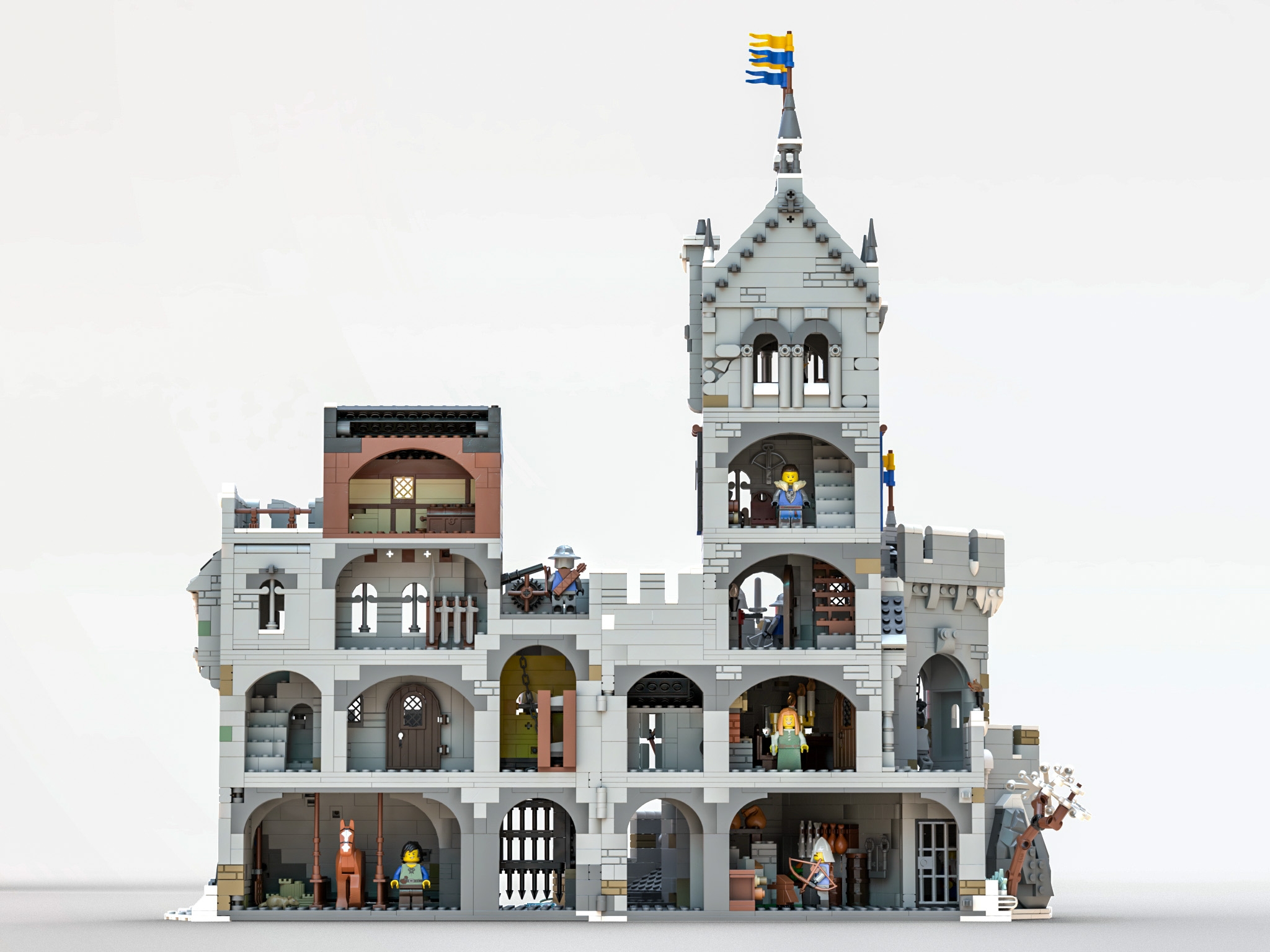 bricklink mountain fortress 3