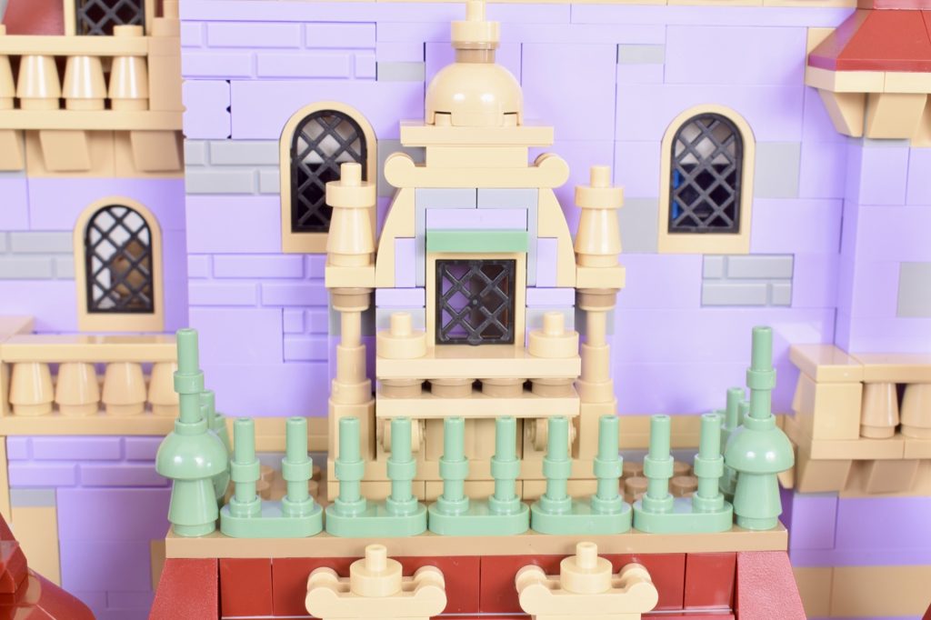 LEGO Disney 43263 Beauty and the Beast Castle review 22 1024x682