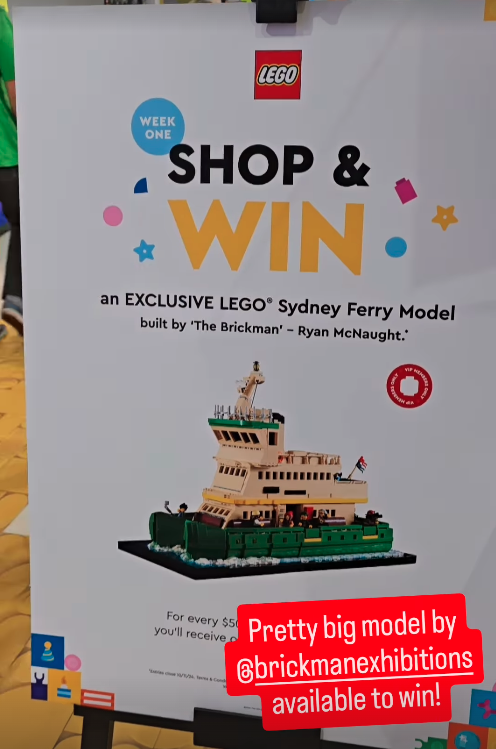 New Elementary LEGO Store Sydney first birthday 2