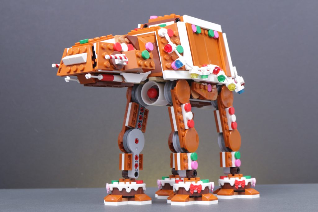LEGO Christmas 2025 sets 40812 Snowman Ornaments 40809 Festive Gingerbread House 40820 Up Scaled Santa Minifigure 40806 Gingerbread AT AT Walker review 35 1024x683
