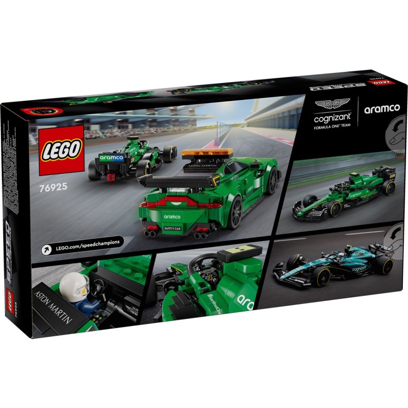 lego speed champions 76925 aston martin f1 safety car amr232