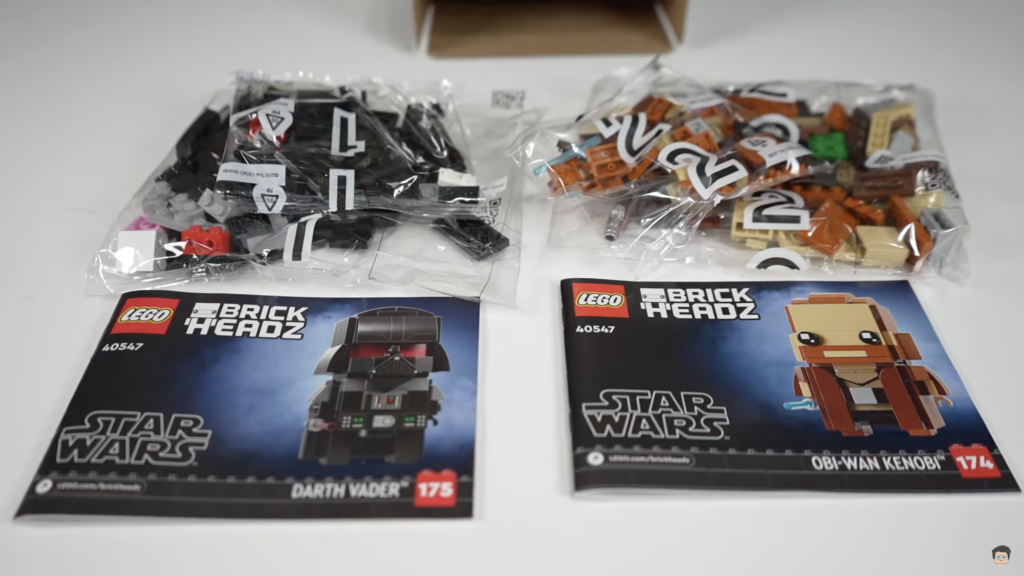LEGO Star Wars BrickHeadz 40547 Obi Wan Kenobi Darth Vader early review 3 1024x576