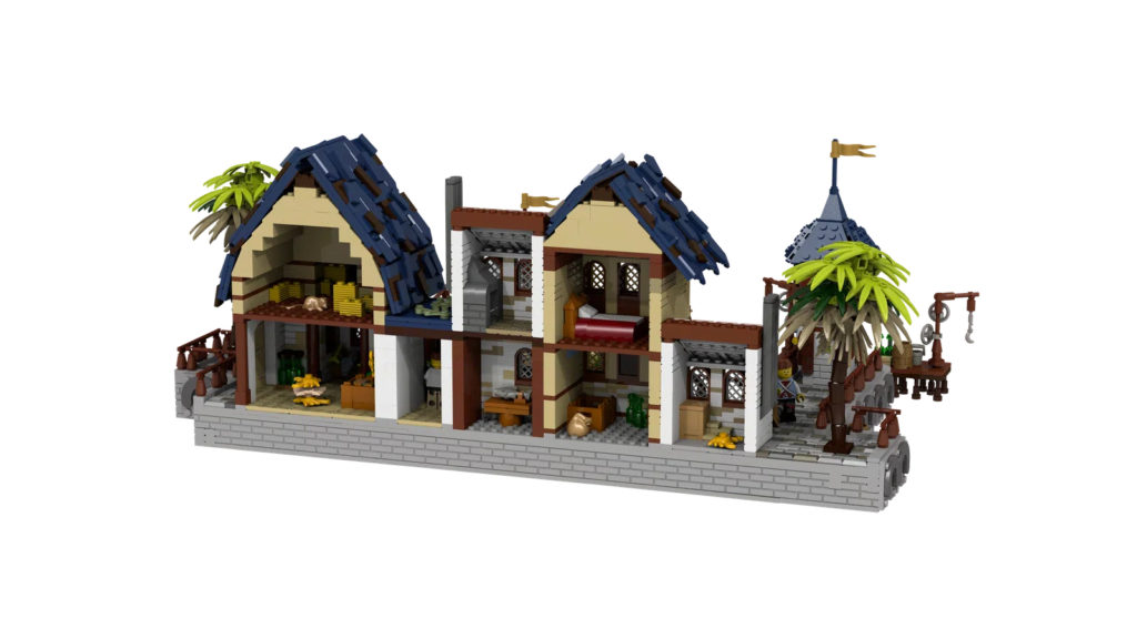 LEGO Ideas Medieval Harbour 3