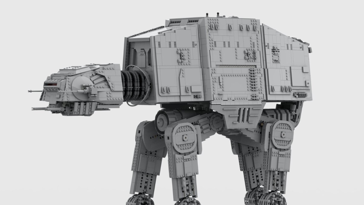 The rumoured LEGO Star Wars UCS AT-AT probably won’t look this good
