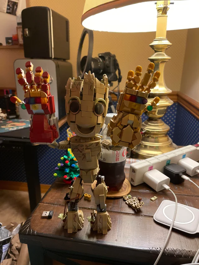 LEGO Groot with Gauntlets