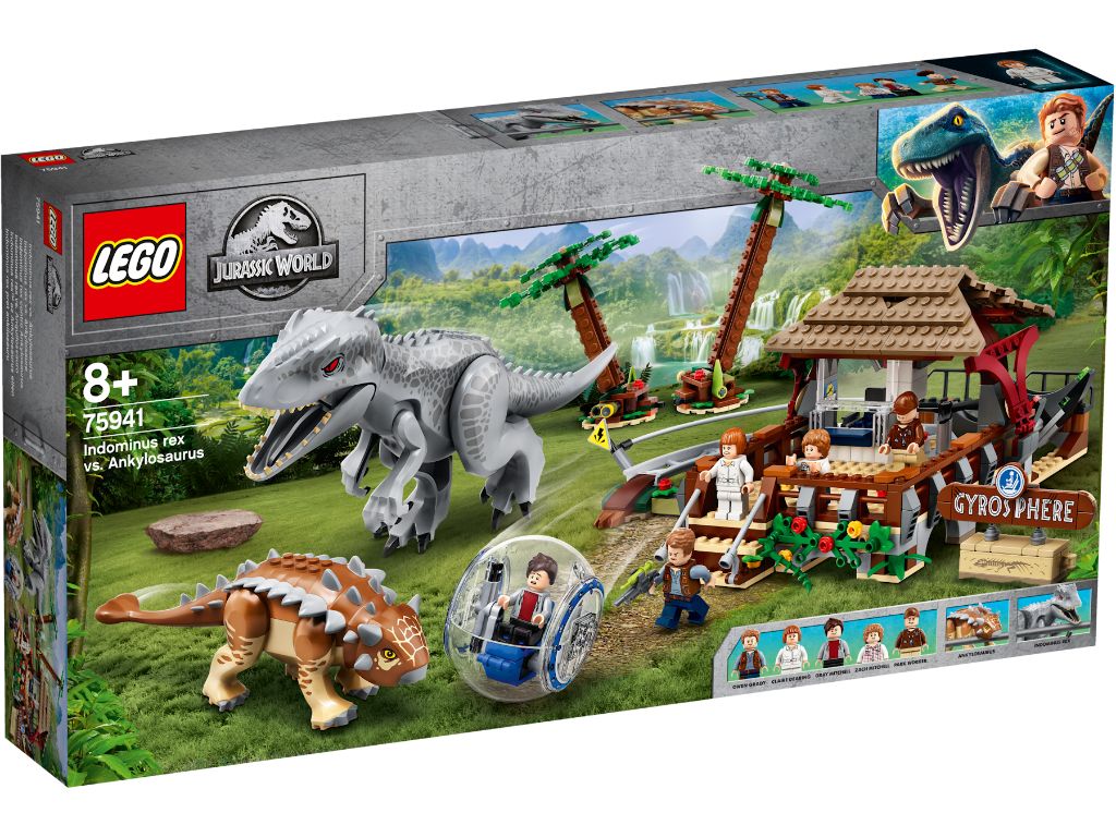 LEGO Jurassic World 75941 Indominous Rex vs Ankylosaurus 1