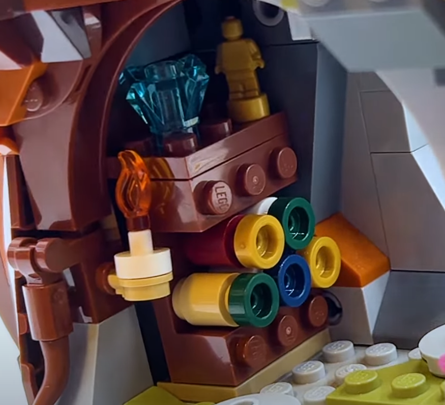 lego ninjago 71819 dragon stone shrine bricks by mind review interior