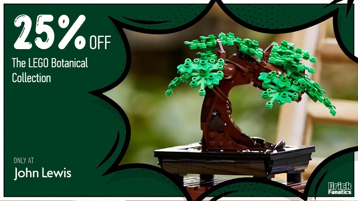Massive saving on LEGO Botanical Collection by shopping with John Lewis