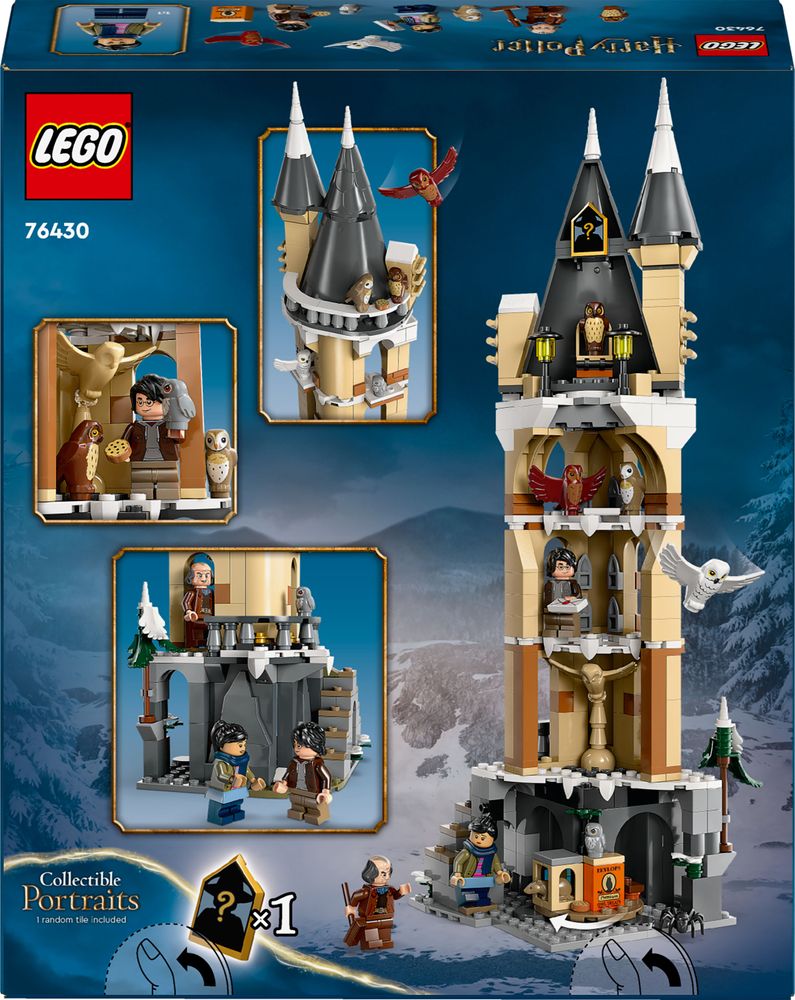 LEGO Harry Potter 76430 Hogwarts Castle Owlery 2