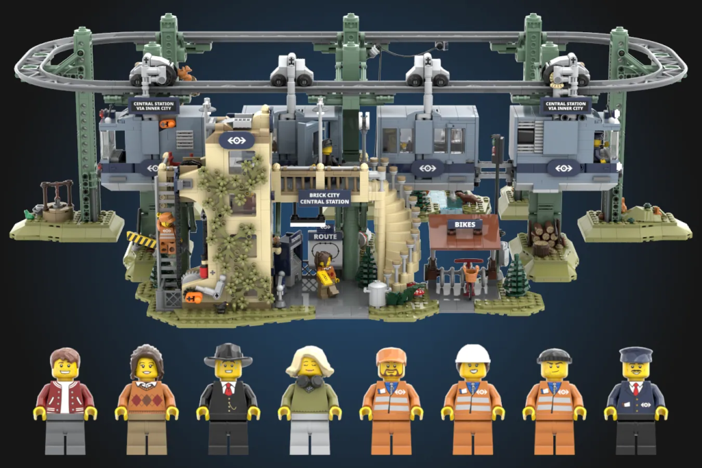 LEGO Ideas Working Suspension Railway 15 1024x683