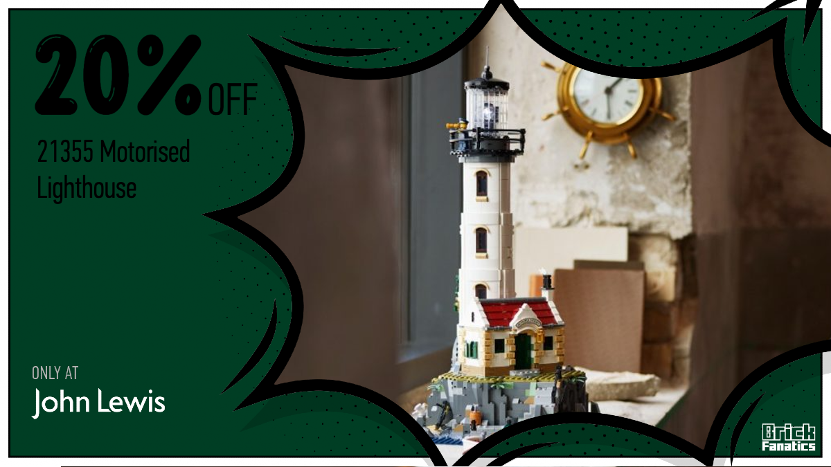 John Lewis offers best price yet on LEGO Ideas 21335 Motorised Lighthouse