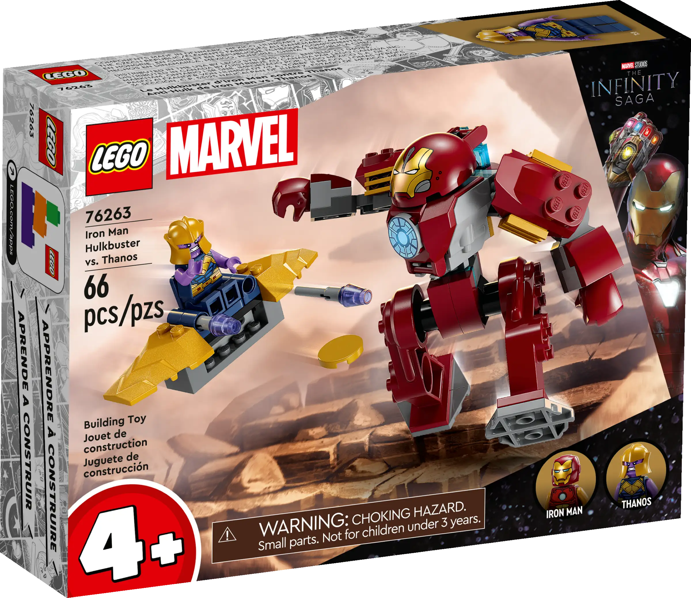 LEGO Marvel 76263 Iron Man Hulkbuster vs. Thanos 1